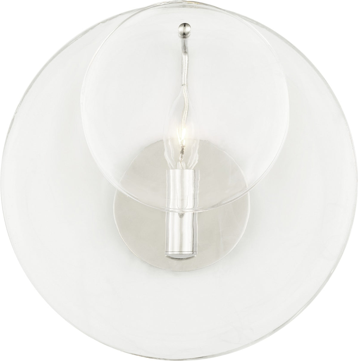 Loire Small Wandleuchte Polished Nickel