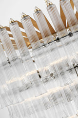 Lorelei X-Large Waterfall -kattokruunu — Julie Neill for Visual Comfort & Co. yksityiskohta