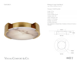 Melange X-Large Plafonnière — Kelly Wearstler for Visual Comfort & Co. maatschets