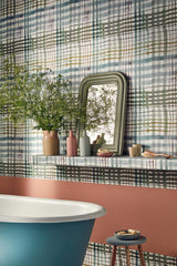 Midsommar room setting — Pierre Frey wallpaper