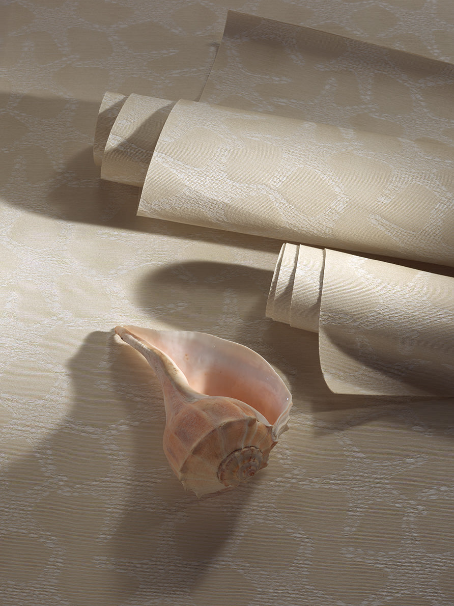Minihic room setting — Pierre Frey wallpaper