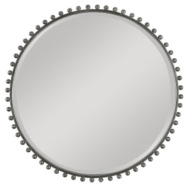 Taza Round Iron Mirror