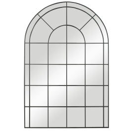 Grantola Black Arch Iron Mirror