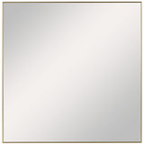 Alexo Gold Square Mirror