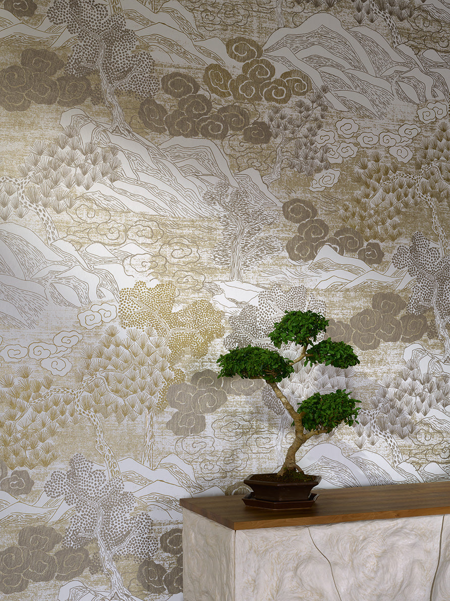 Mitake miljöbild — Pierre Frey tapet