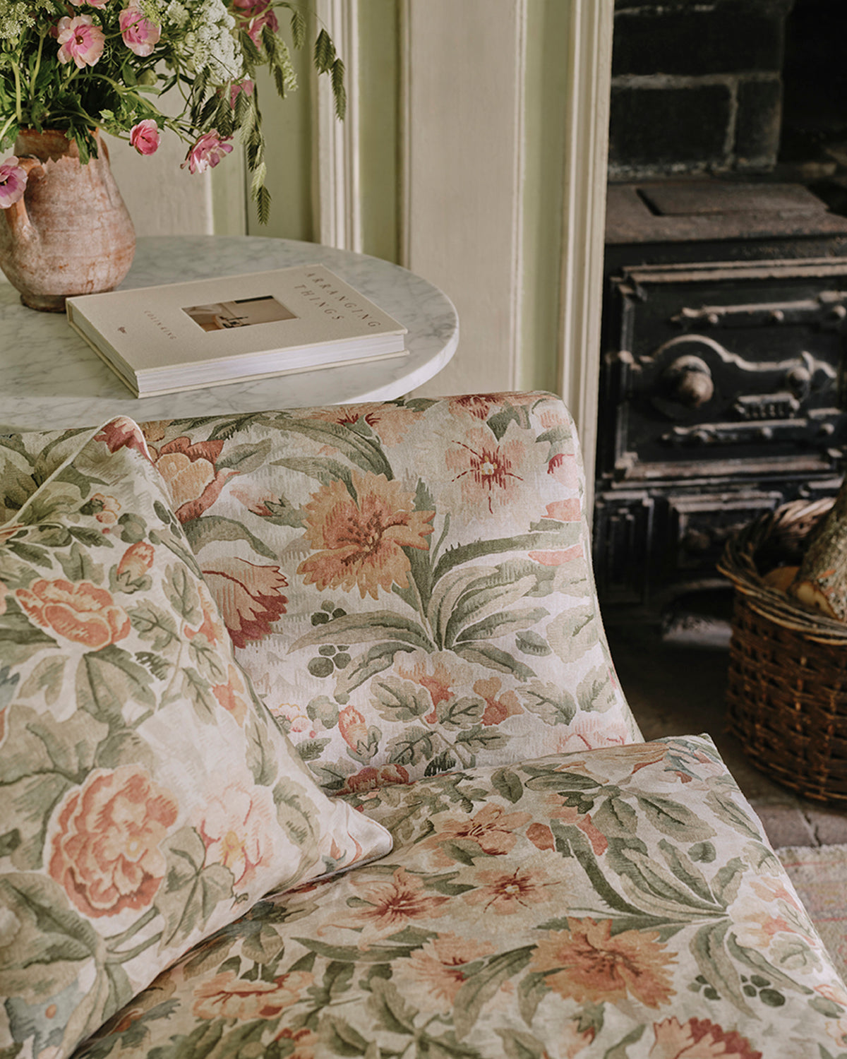 Montilly miljöökuva — Colefax & Fowler -kangas
