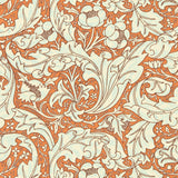 Bachelors Button -tapetti Burnt Orange/Sky -tapetti, valmistaja Morris & Co