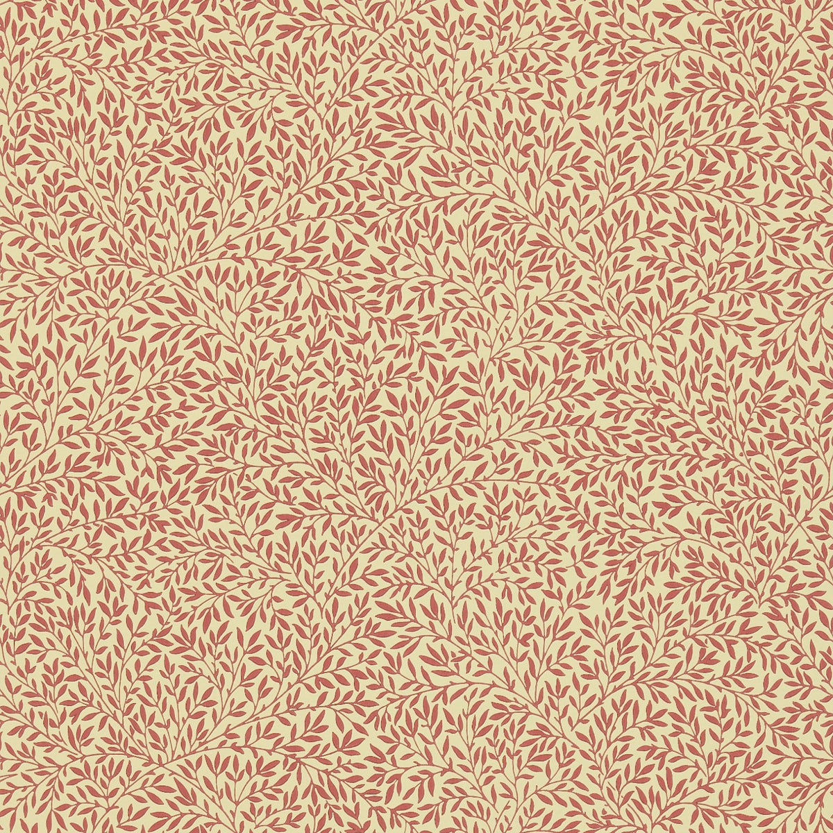 Standen Tapete Beige/Brick Red Tapete von Morris & Co