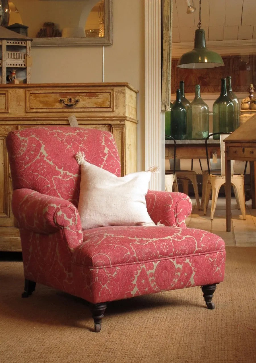Nantes Overdye Madder Celadon — Lewis & Wood Stoff
