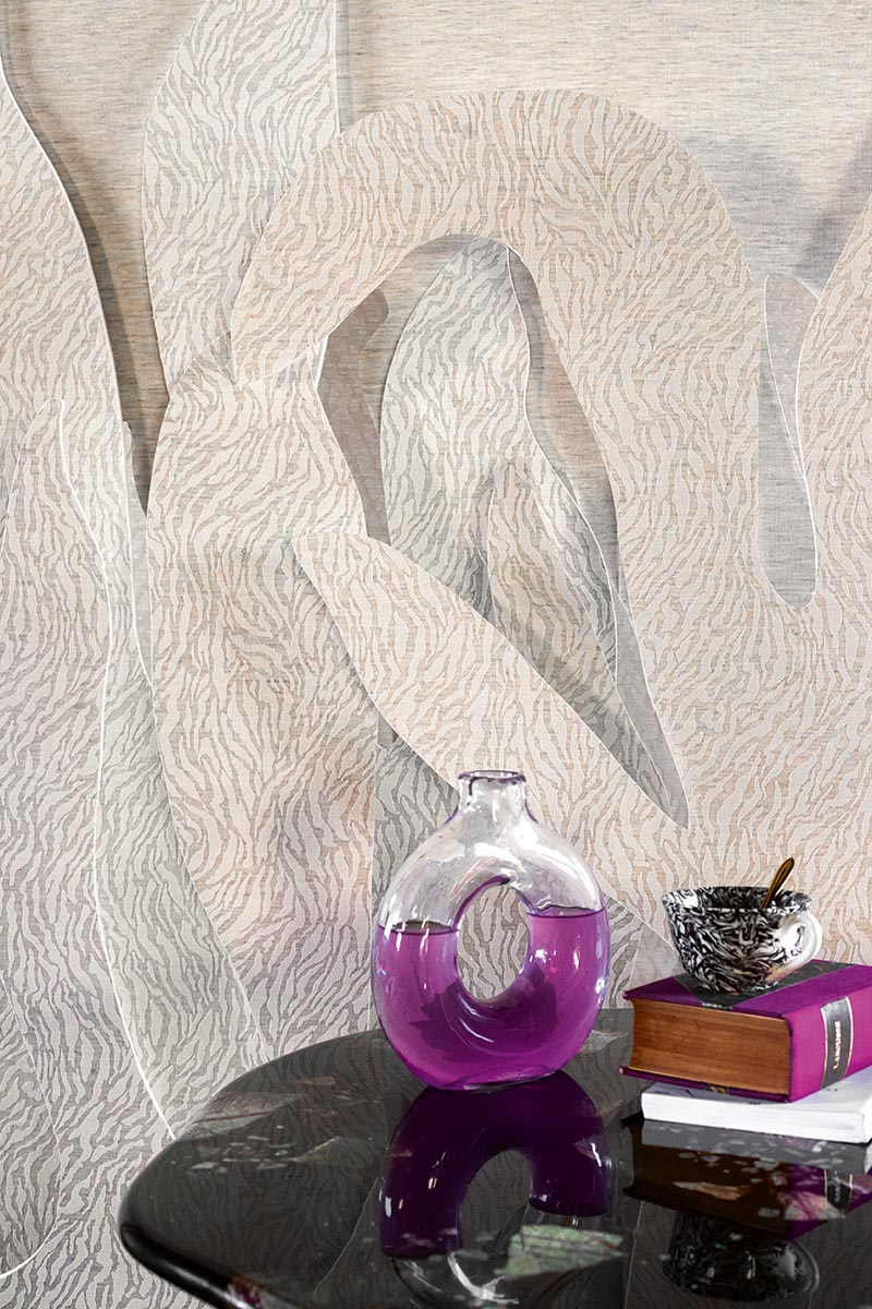 Natacha room setting — Pierre Frey wallpaper