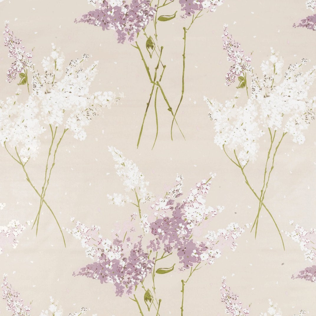 Barrington Purple/Biege — Nina Campbell stof