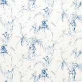 Barbary Toile Stoffmuster — Nina Campbell Blue