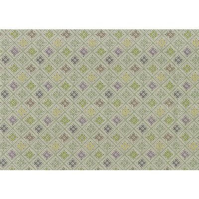 Jacquet Green/Lilac — Nina Campbell stof
