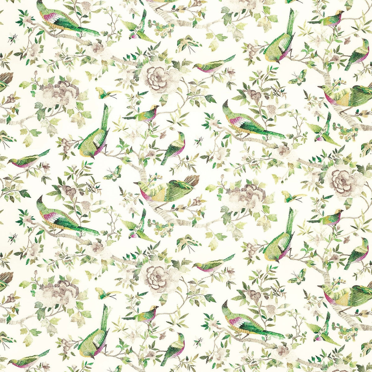 Perdana Emerald/Fuchsia — Nina Campbell -kangas