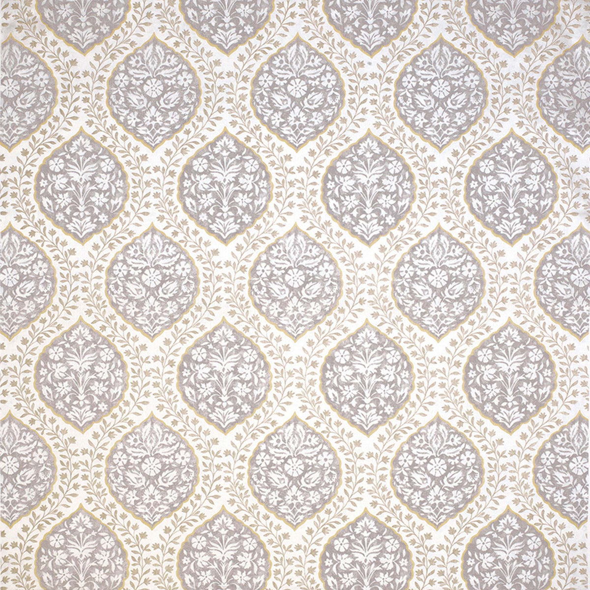 Marguerite Dove/Grey — Nina Campbell fabric