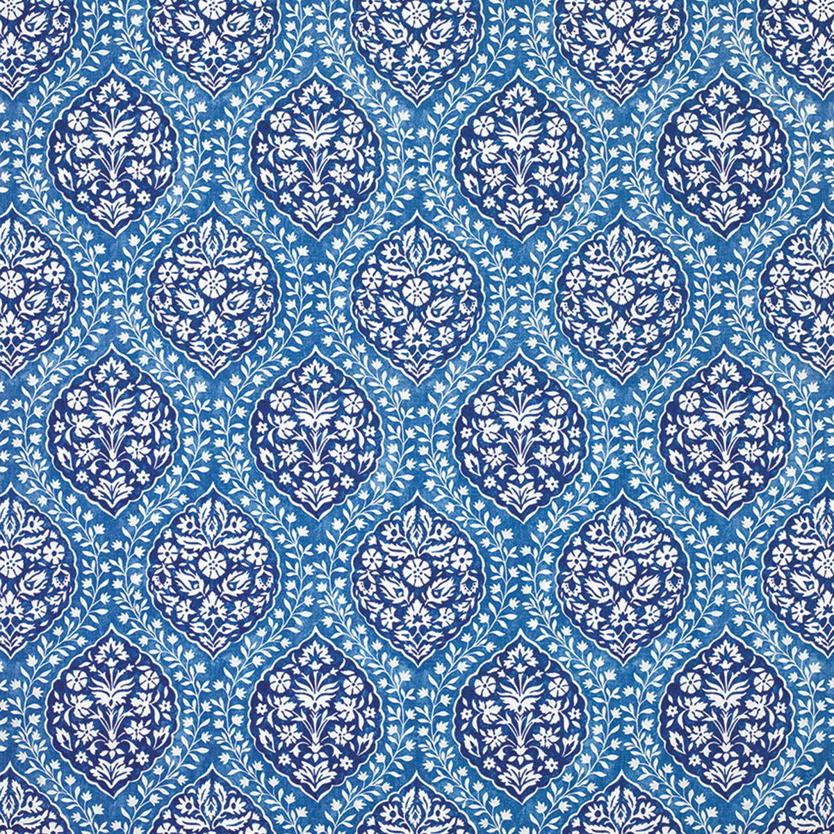 Marguerite Indigo/Blue — Nina Campbell fabric