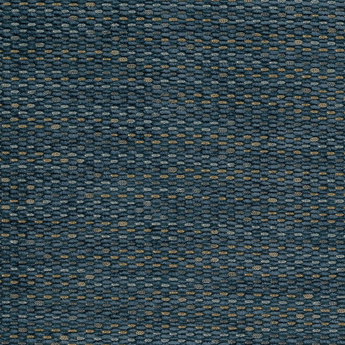 Tartuffe Indigo/Blue/Bronze — Nina Campbell stof