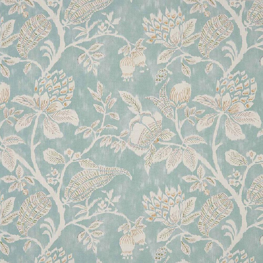 Pondicherry Aqua — Nina Campbell -kangas