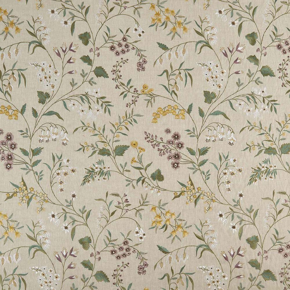 Almora Lilac/Soft Gold — Nina Campbell stof