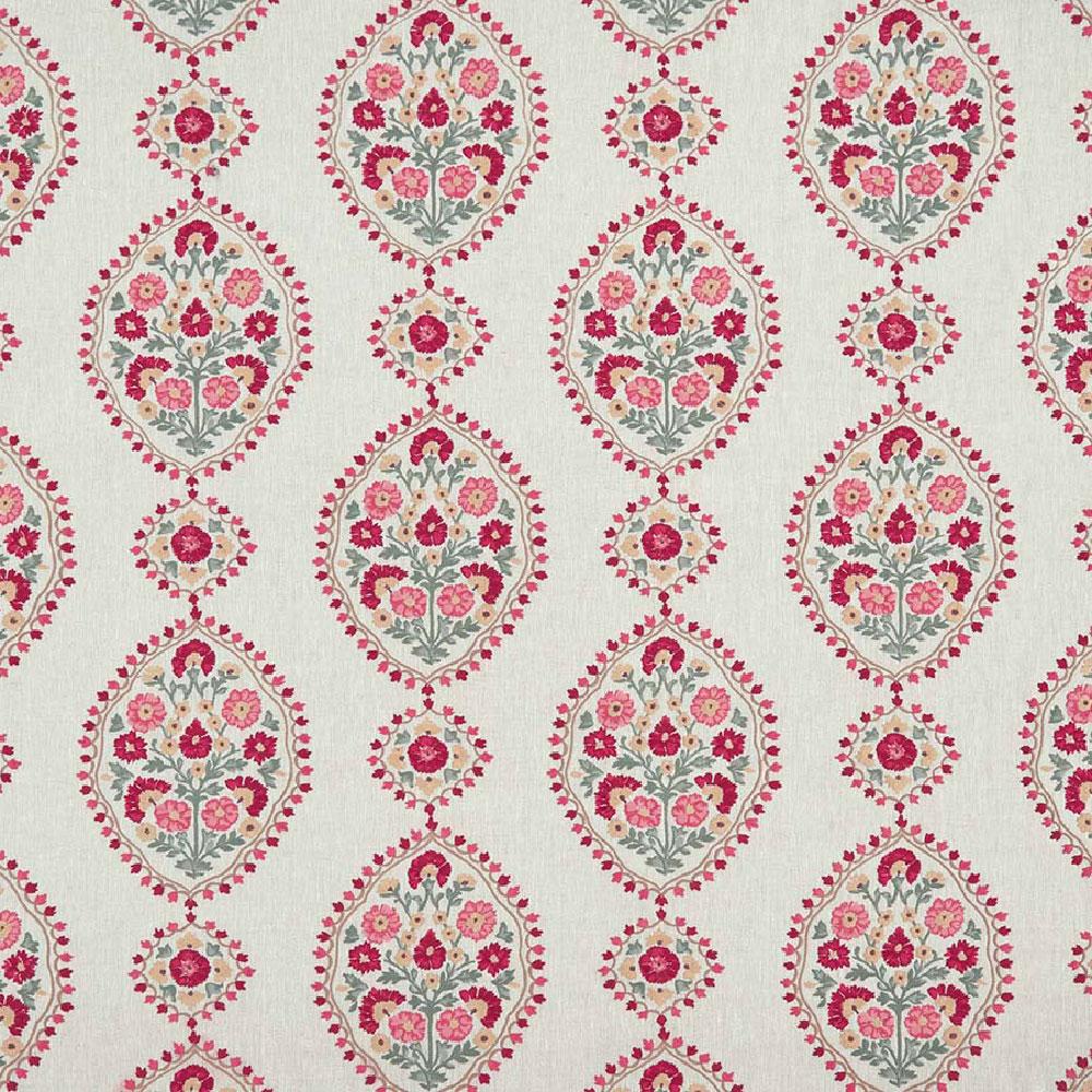 Lalita Red/Teal — Nina Campbell stof