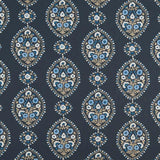 Lalita Indigo/Blue/Beige — Nina Campbell stof