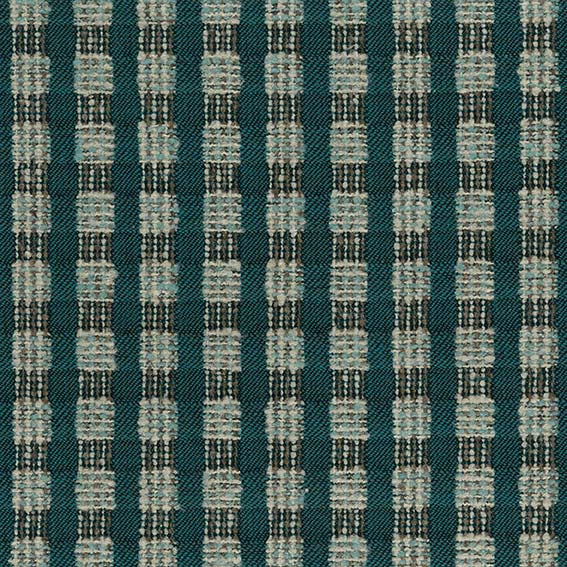Aublet Teal/Beige — Nina Campbell stof