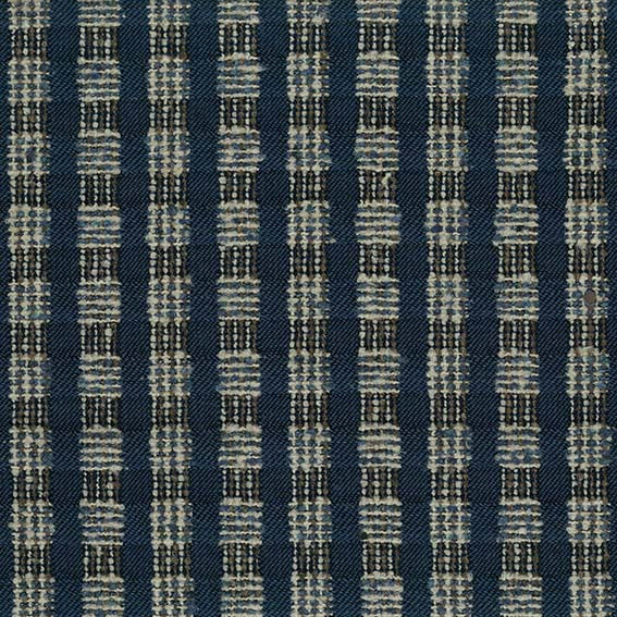 Aublet Navy/Ivory — Nina Campbell stof