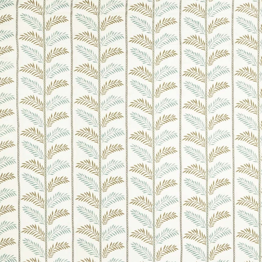 Plumier Duck Egg/Brown — Nina Campbell -kangas