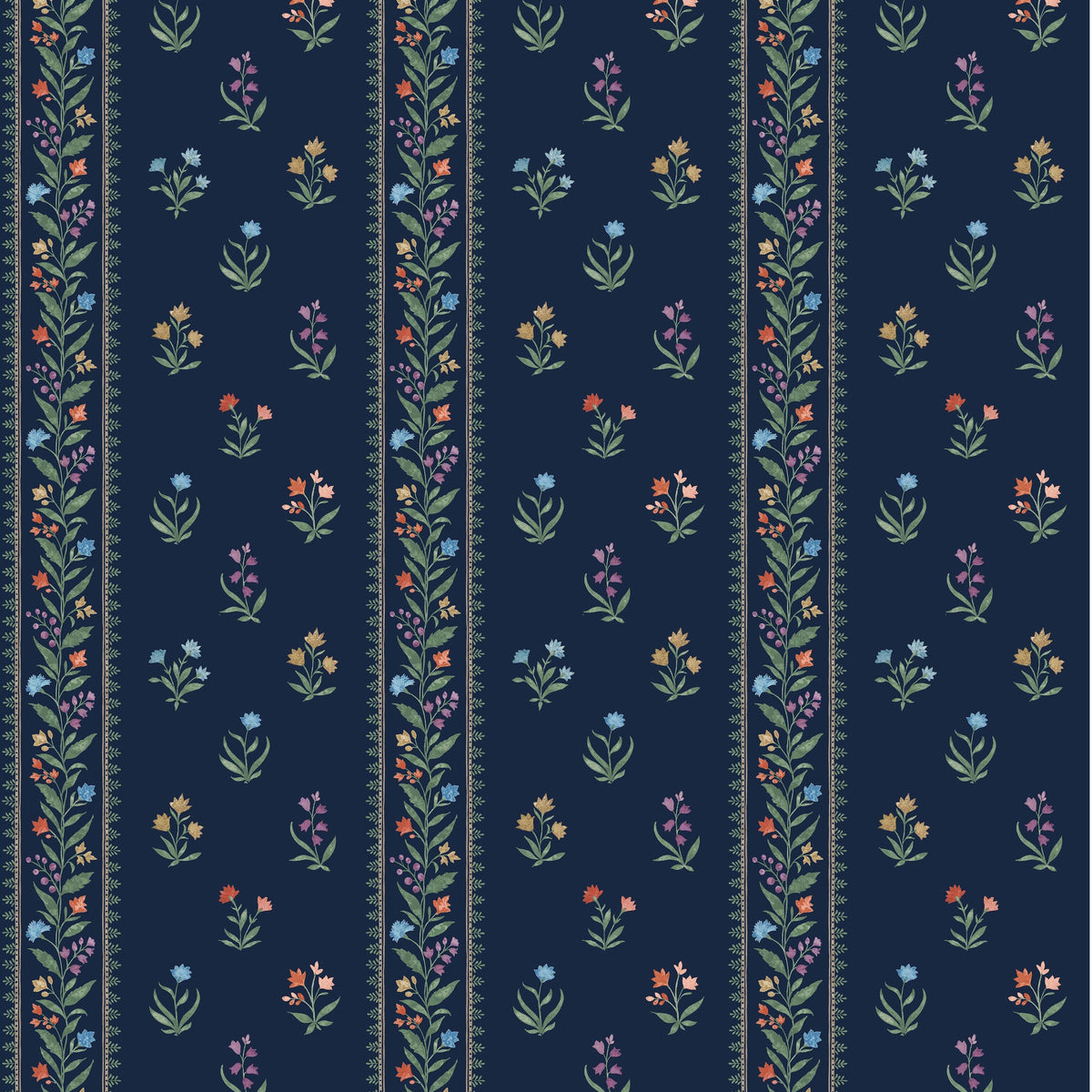 Petit Dapuri Navy — Nina Campbell -kangas