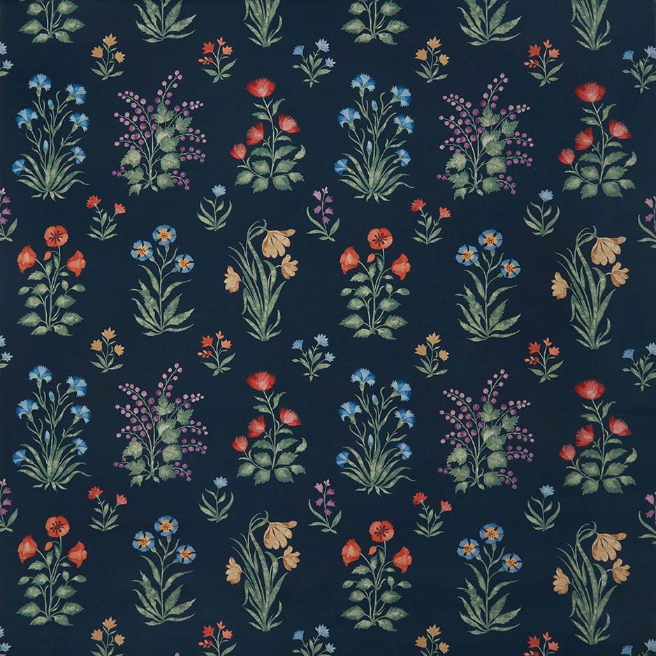 Dapuri Indigo — Nina Campbell stof
