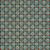 Chiddingstone Blue/Red — Nina Campbell fabric