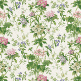 Somerhill Pink/Green/Mauve — Nina Campbell stof