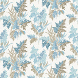 Fern Craze Indigo/Blue/Chocolate — Nina Campbell -kangas