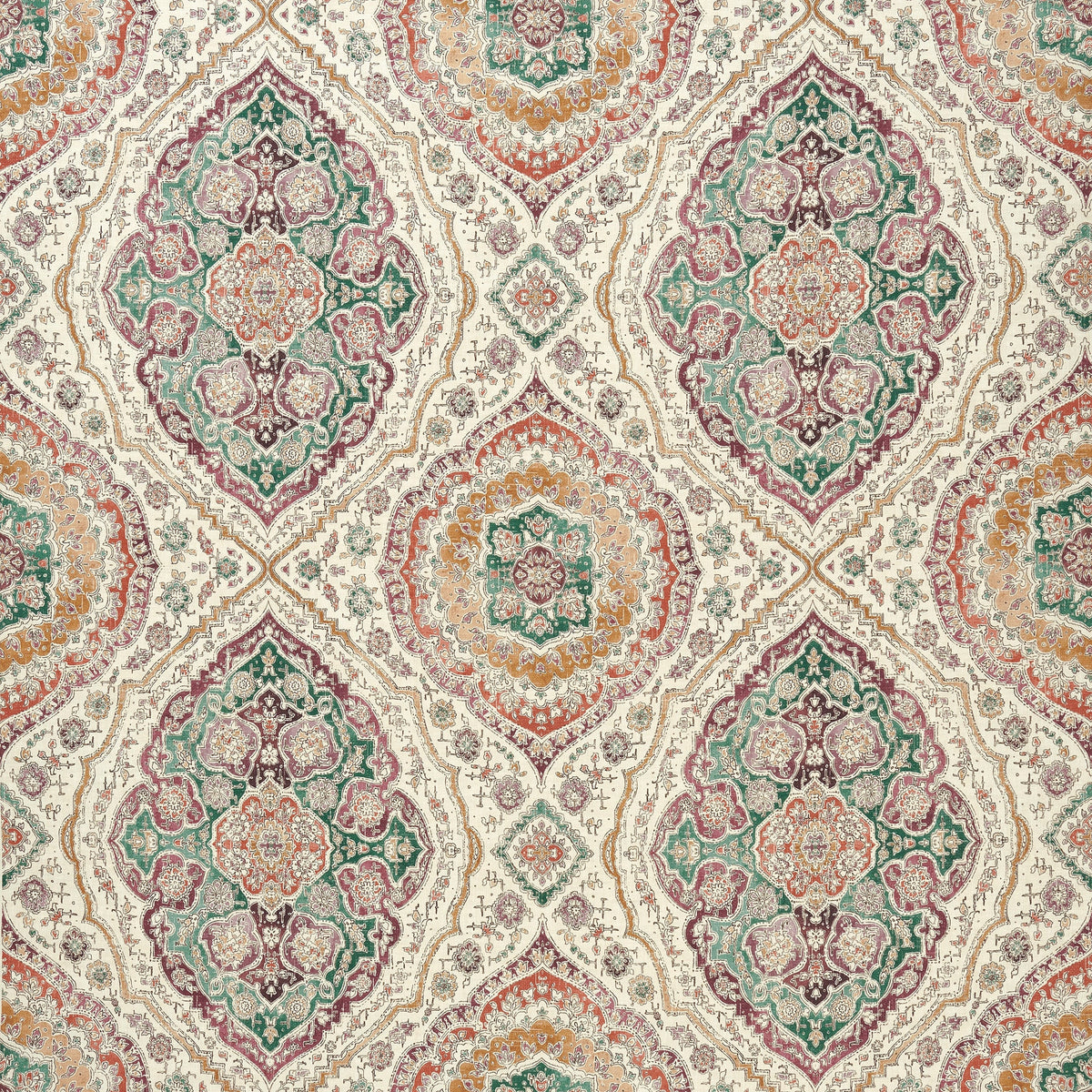 Karabali Jade/Amethyst/Amber — Nina Campbell fabric
