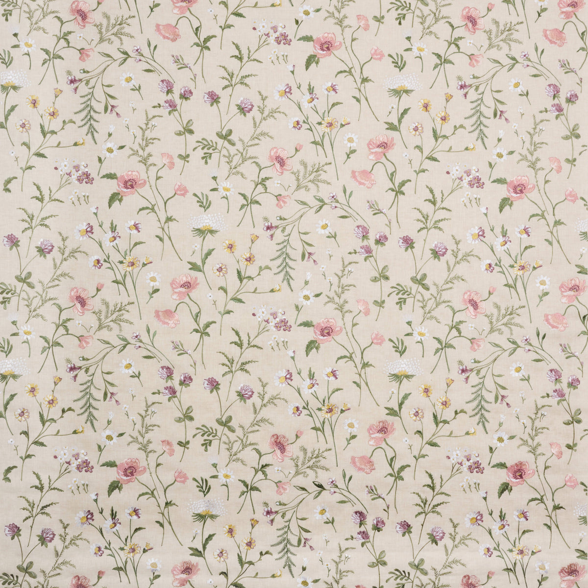 Snowshill Meadow Blush/Lilac — Nina Campbell Stoff