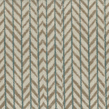 Fairford Beige/Teal — Nina Campbell stof