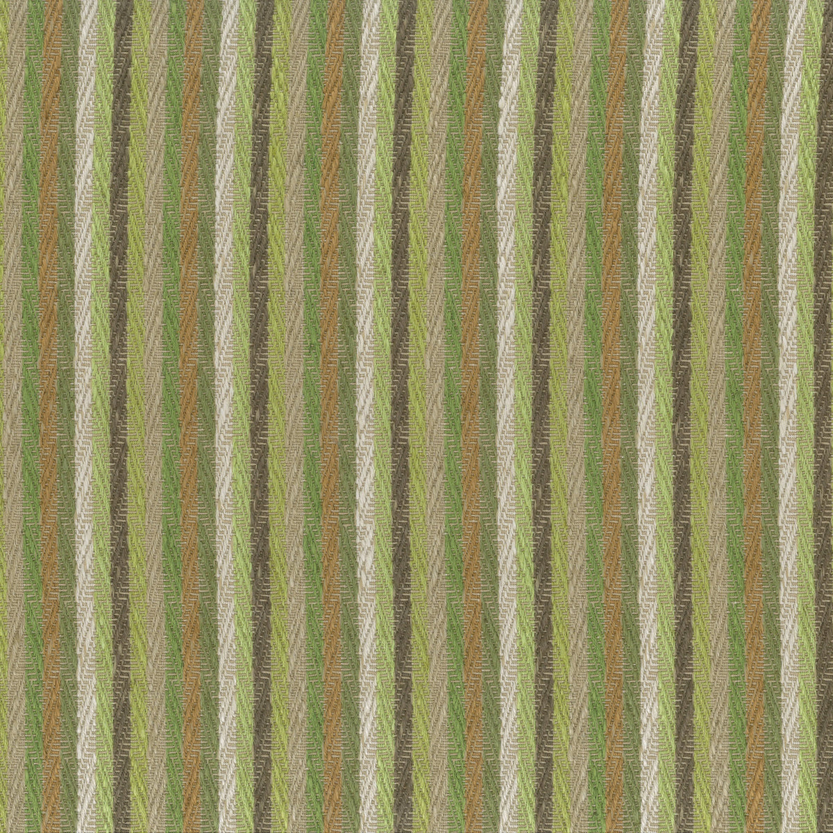 Popham Green/Chocolate — Nina Campbell stof