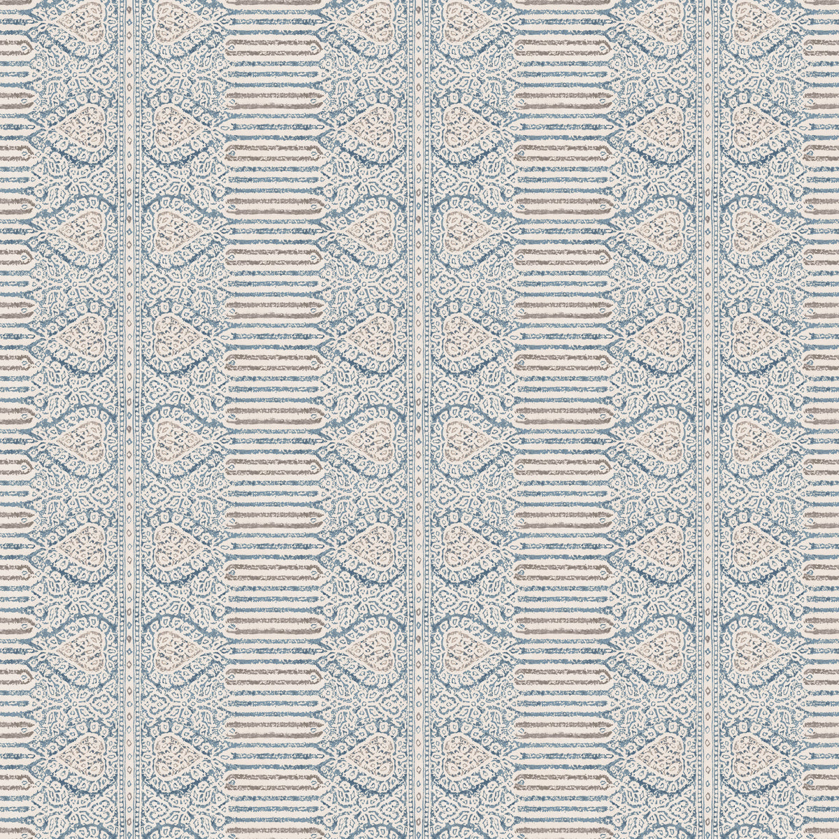 Nicolet Blue/Taupe — Nina Campbell -kangas
