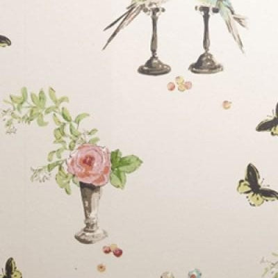Perroquet Ivory/Multi — Nina Campbell -tapetti