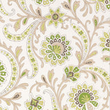 Baville Green/Taupe — Nina Campbell -tapetti