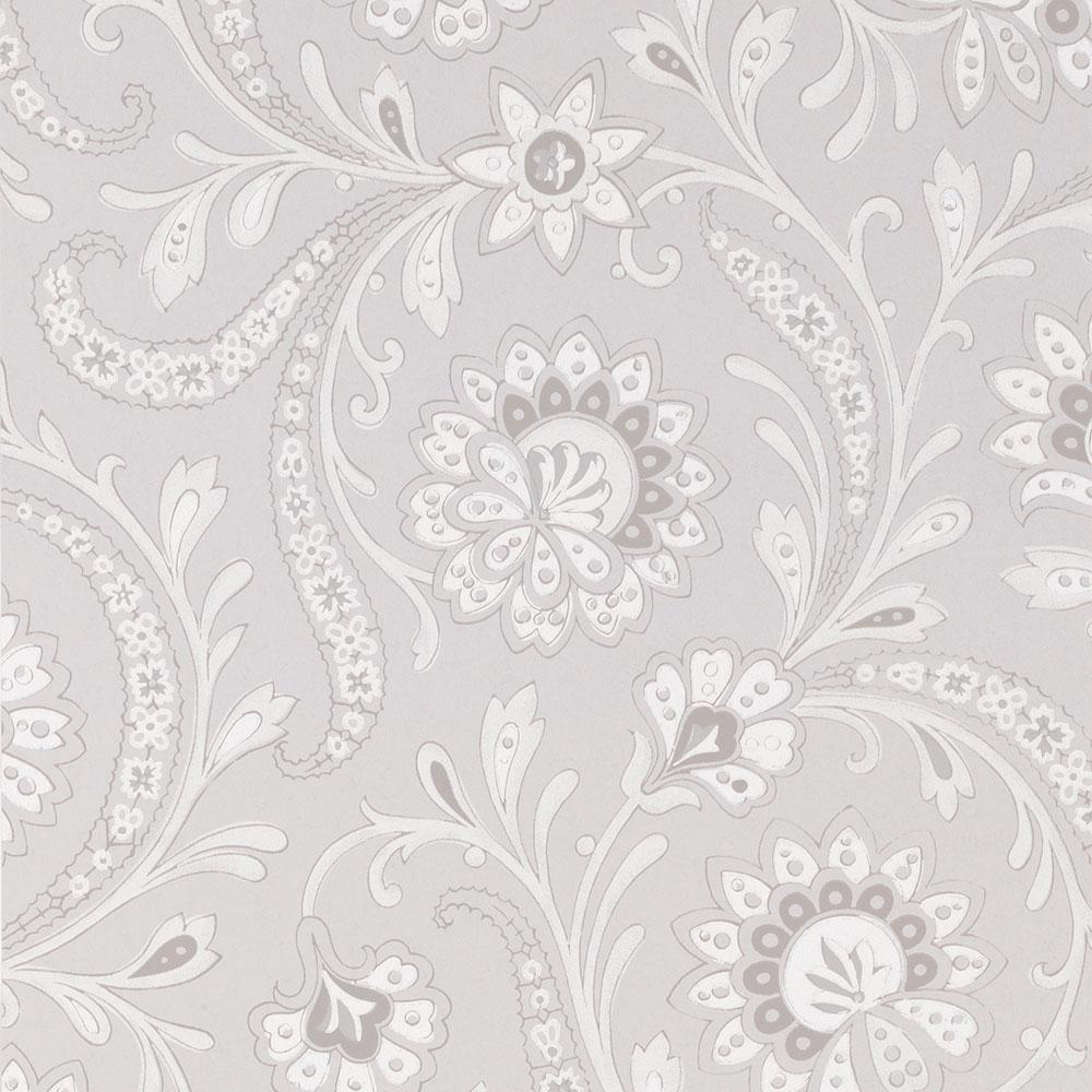 Baville Grey/Chalk — Nina Campbell -tapetti