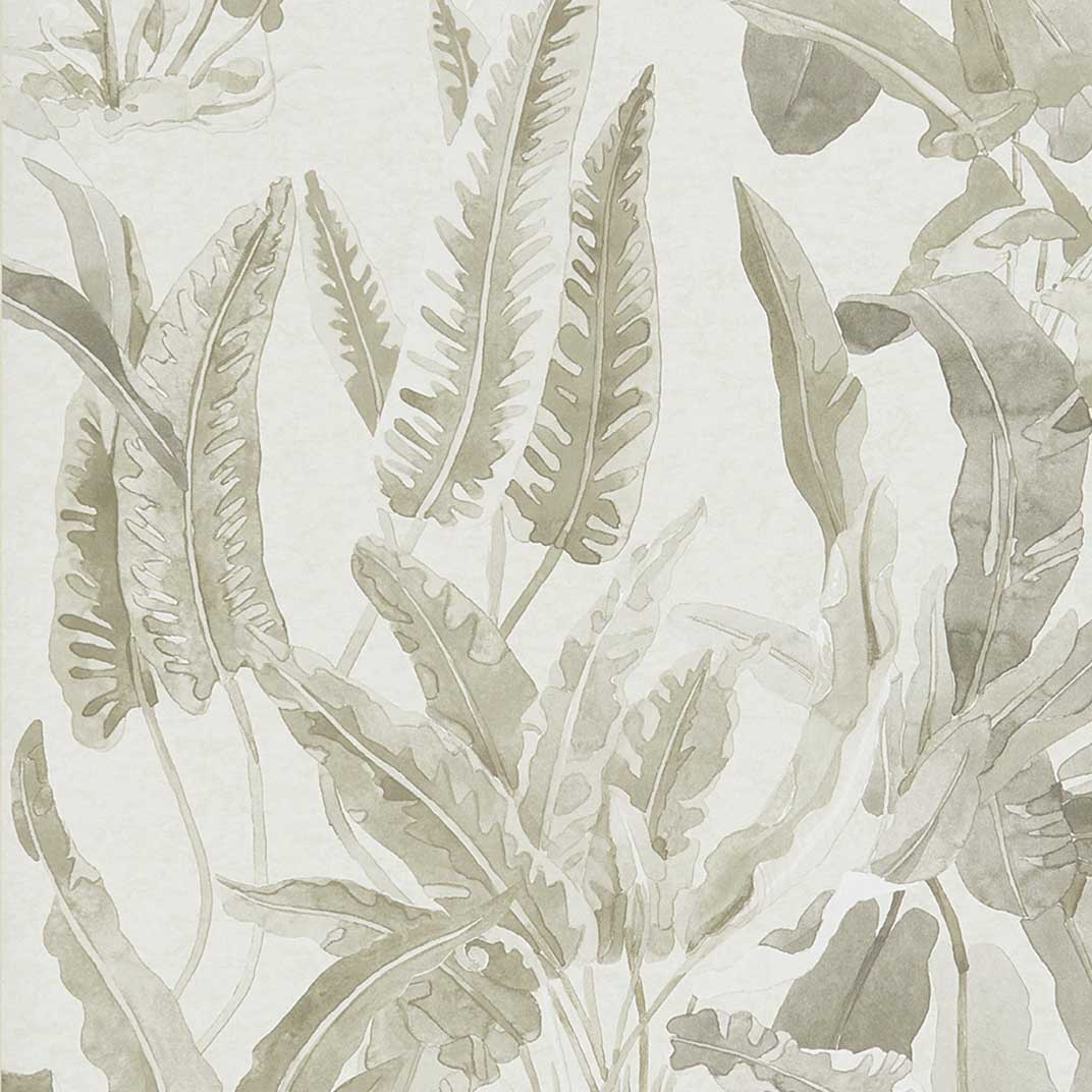 Benmore Grey/Ivory — Nina Campbell tapet