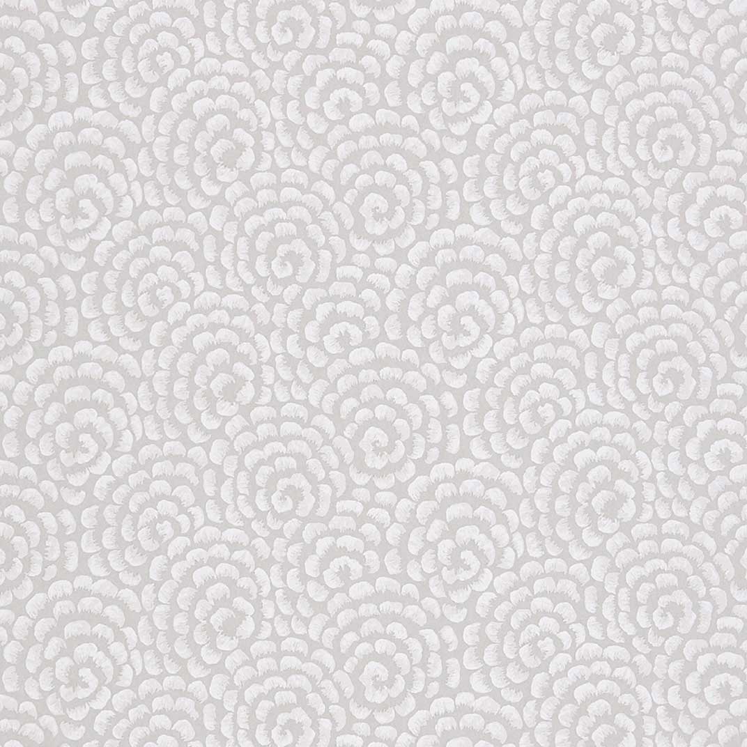 Kingsley Dove Grey/Ivory — Nina Campbell behang