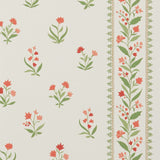Petit Dapuri Coral/Sage — Nina Campbell behang