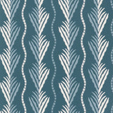 Meridor Indigo/Blue — Nina Campbell behang
