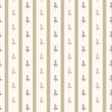 Anduze Ochre/Chocolate — Nina Campbell wallpaper