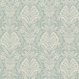 Bourton Damask Aqua — Nina Campbell behang