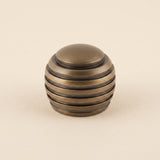 Nelson Cabinet Knob — Antique brass
