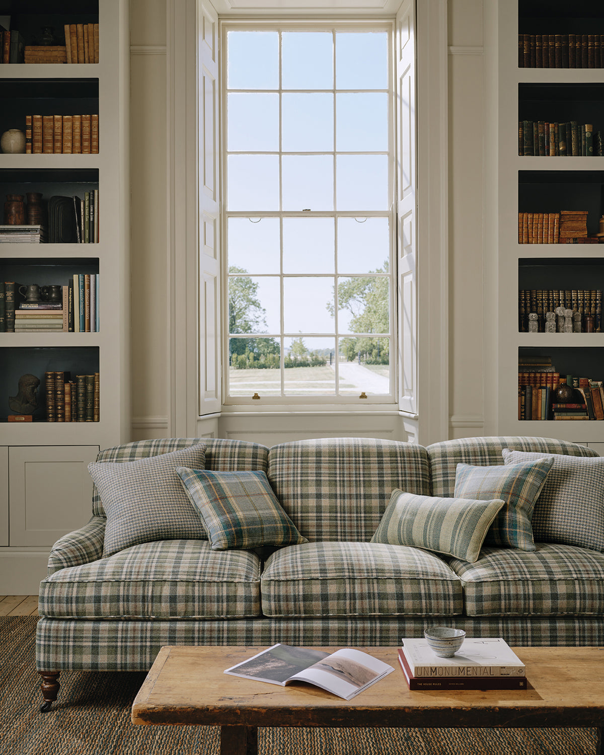 Norland Plaid sfeerbeeld — Colefax & Fowler stof