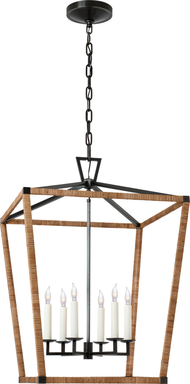Lanterna Darlana Large Wrapped — Chapman & Myers for Visual Comfort & Co.